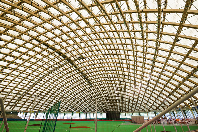 Indoor view of Nipro Hachiko Dome (ニプロハチ公ドーム)