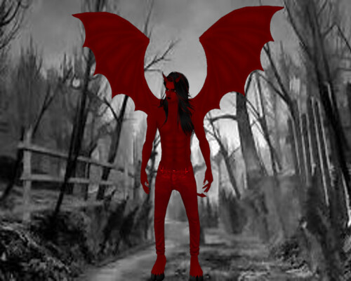 devil costume - full