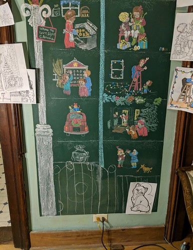 chalkboard Christmas tree 2018