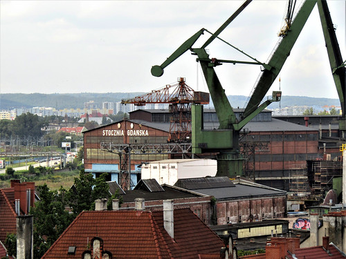 View of Gdansk Shipyard