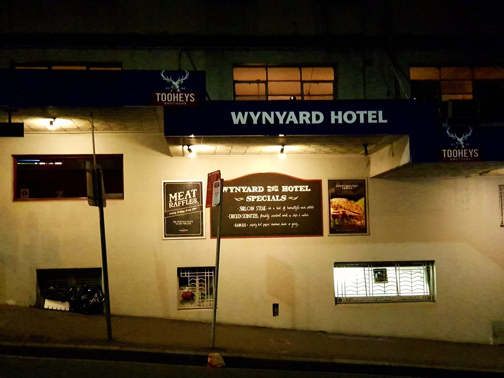 @ Wynyard Hotel at Clarence St., Sydney