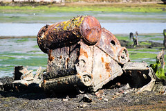 Boat wrecks - Gosport UK