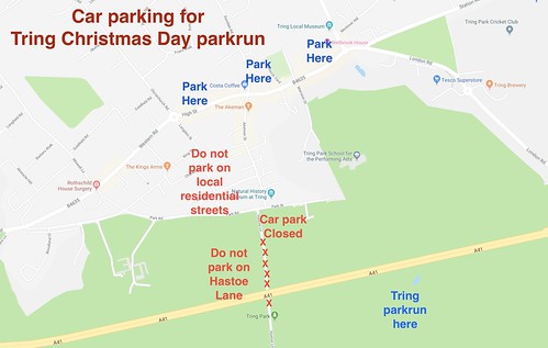 Car parking for Christmas