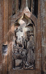 Mass of St Gregory (rood screen, early 16th Century)