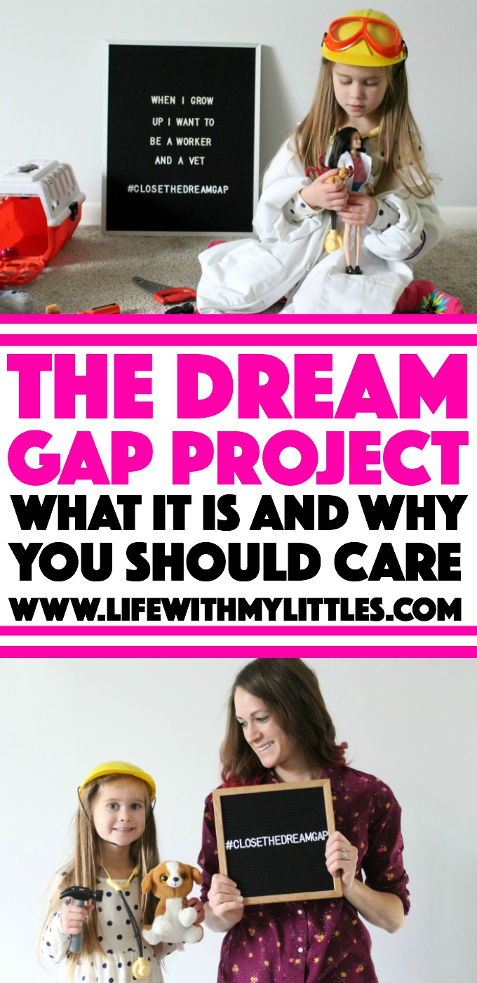 The Dream Gap Project is an ongoing global initiative that aims to give girls the resources and support they need to continue to believe that they can be anything. Here's why you should care and how you can help the girls in your life.