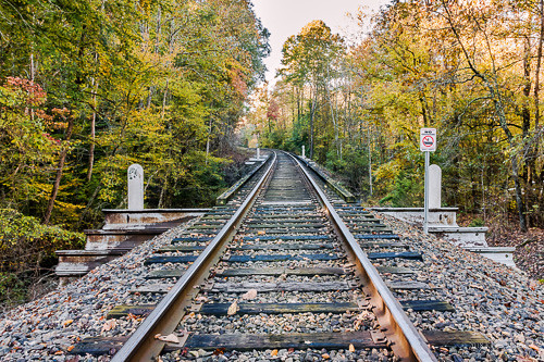 bridge railroad claibornecounty tiprell tennessee autumn autumncolors backroadphotography nikond7200 fall pointoffocus pointofview trespassing