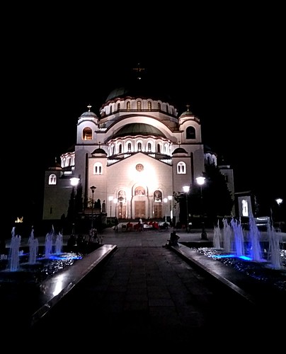 begrad belgrade serbia balkans bałkany church saintsava night belgradeatnight nightview view cityscape