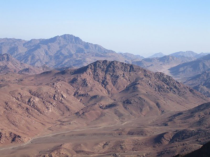 Núi Sinai.