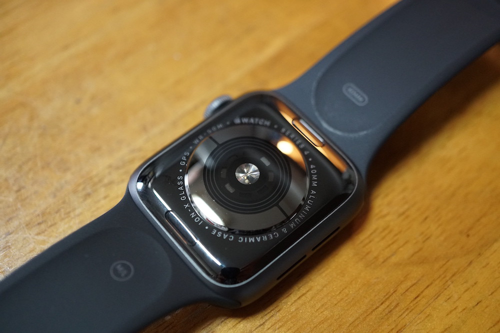 Apple Watch 4の背面