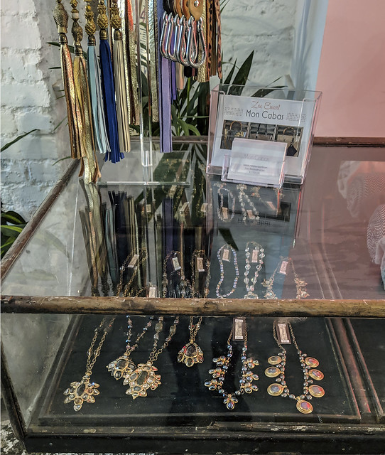 Kotomi jewellery installed to "63", new pop-up-shop on Abbeville Road, Clapham, London
