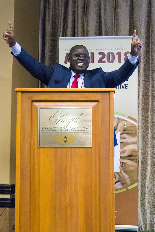 Africa arise! Prof Mumo Kisau. Picture by Bible Society, Andrew Boyd