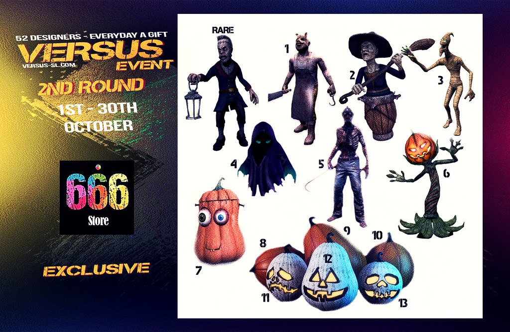 VERSUS EVENT 2ND ROUND 666 Store Exclusive - TeleportHub.com Live!