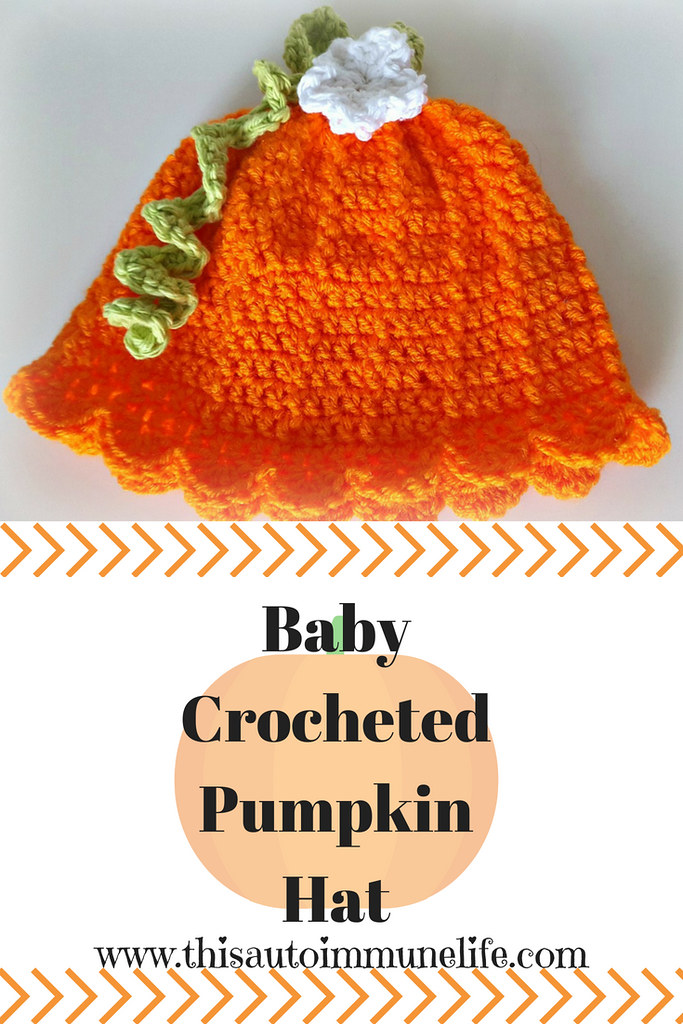 BabyCrochetedPumpkinHat Pinterest