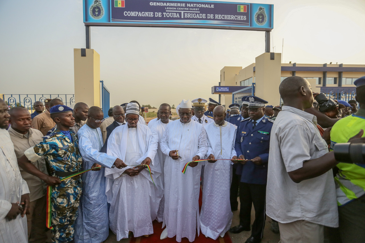 Inauguration de la nouvelle compagnie de gendarmerie Touba