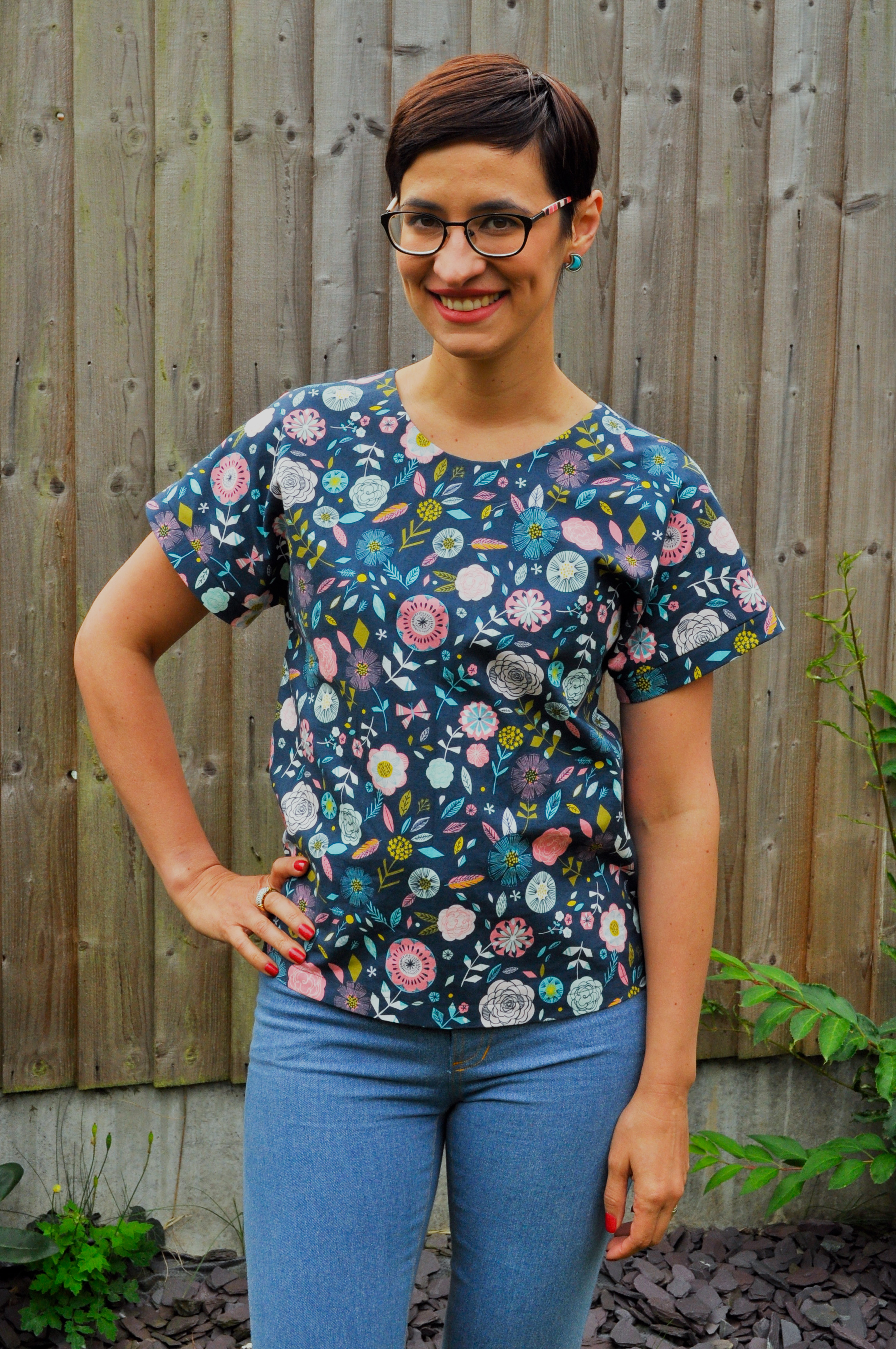 Stevie top by Tilly and the Buttons