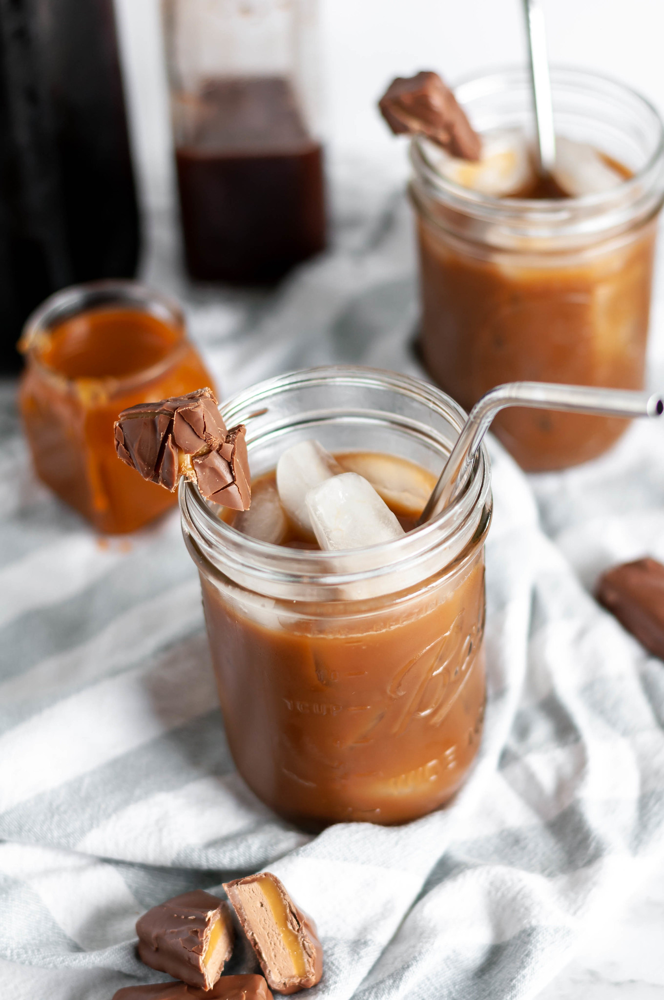 Milky Way Iced Coffee takes all the classic chocolate, caramel and malt flavors of the candy bar and turns it into the perfect way to start your morning.