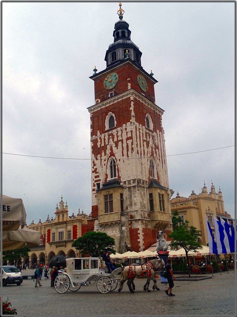 7 días en Polonia: Cracovia-Auschwitz-Tatras y Zakopane-Minas de Sal-Río Dunajec - Blogs de Polonia - Planty-Centro Histórico(Plaza del Mercado-Basílica de Sta. María-Lonja de Paños) (15)