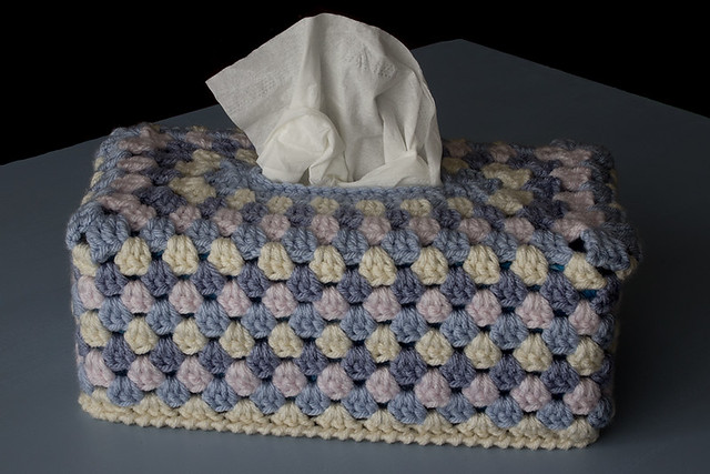 Crocheted Tissue Box Cover