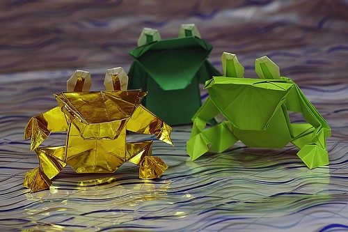 Origami Rana/ Origami Frog (Fernando Gilgado)
