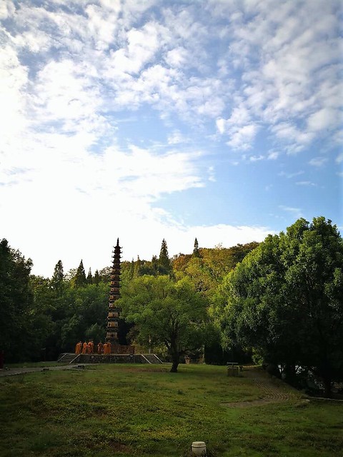 The iron pagoda of the Yuquan Monastery