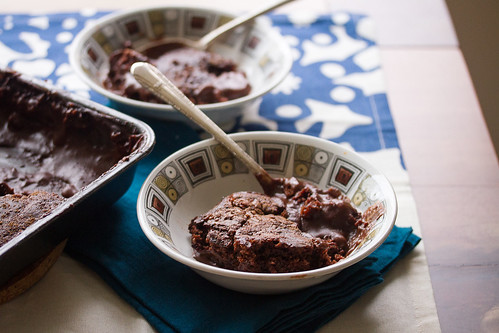 Mexican Hot Chocolate Pudding Cake