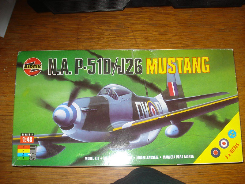 P-51D Mustang - Airfix 1/48 43746746680_80c77b7dab_b