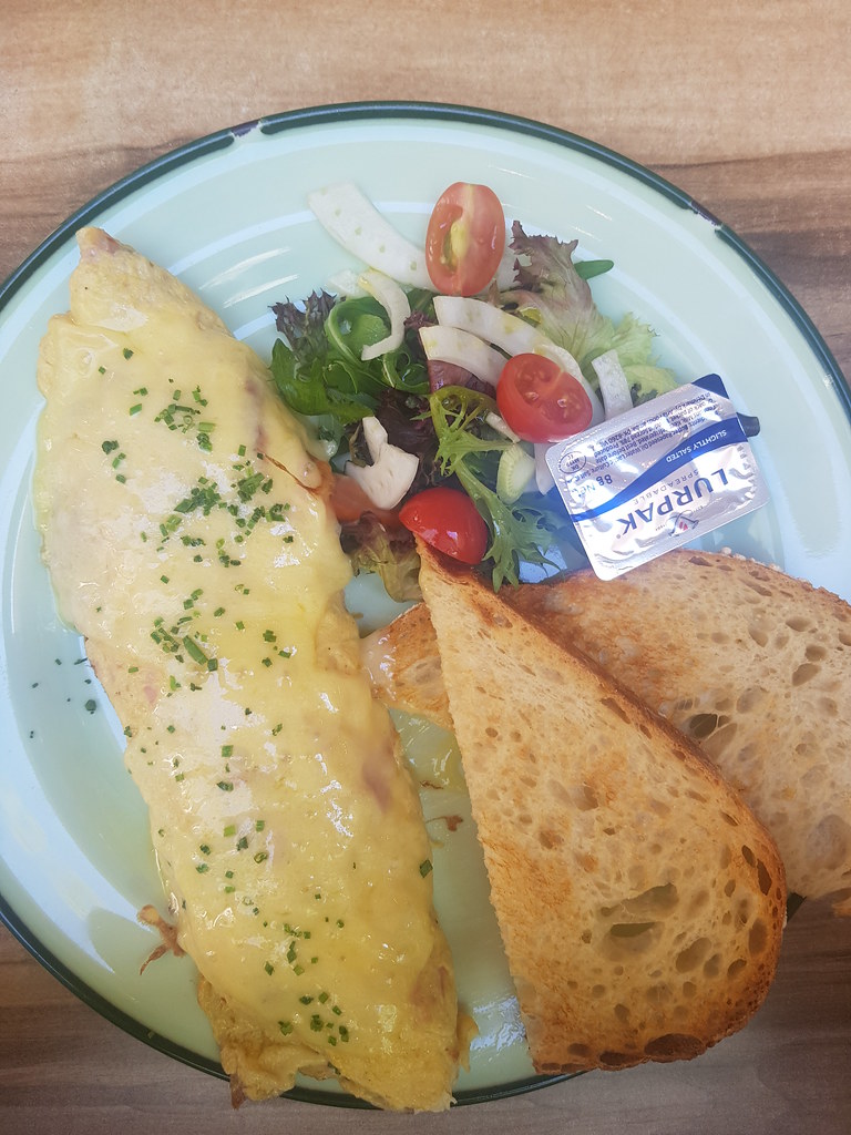 Biodynamic Omette w/Sourdough Toast AUD$15.90 @ Eternity Cafe at Town Hall Square, Sydney