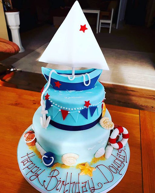 Boat Cake by Sweet Satisfaction Creative Cake Design