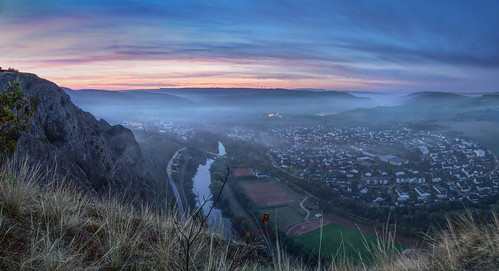 rotenfels bad münster parchmankid sony a6500 sunrise dawn rocks stones cliffs fog foggy atmosphere landscape tree trees colors