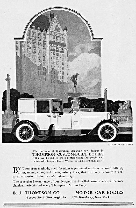 Thomson Custom-Built Bodies 1919
