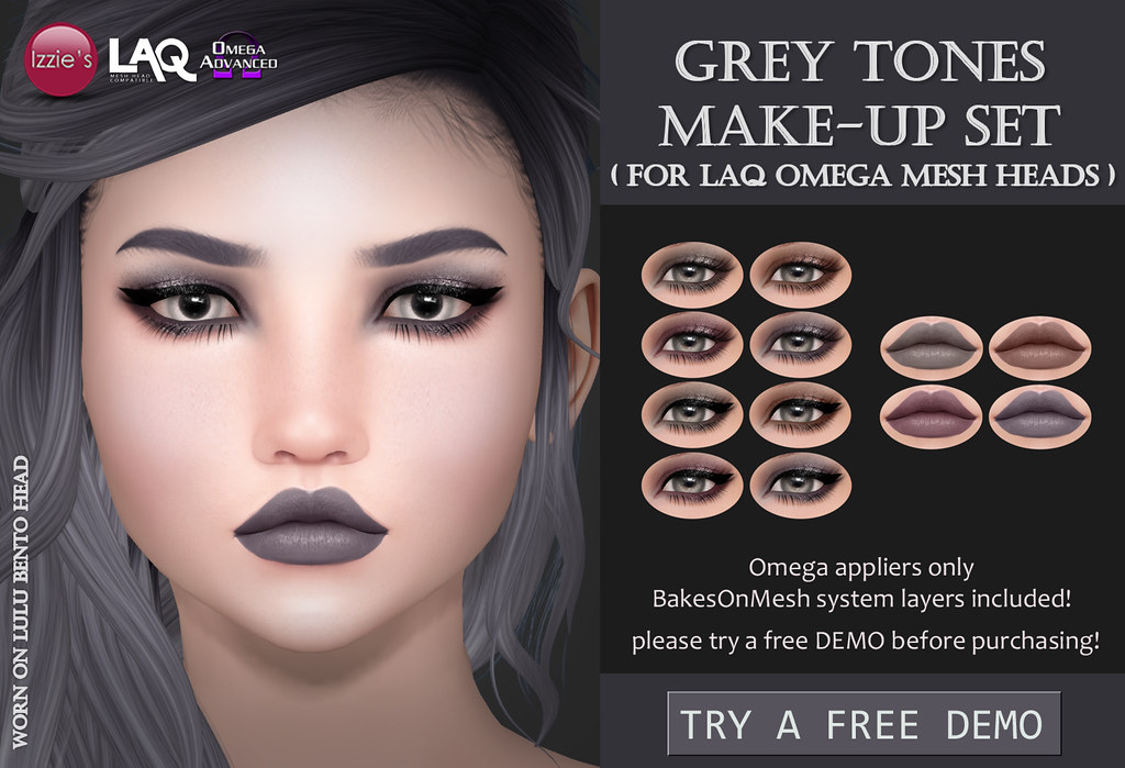 Grey Tones Make-Up Set (LAQ Omega) for FLF