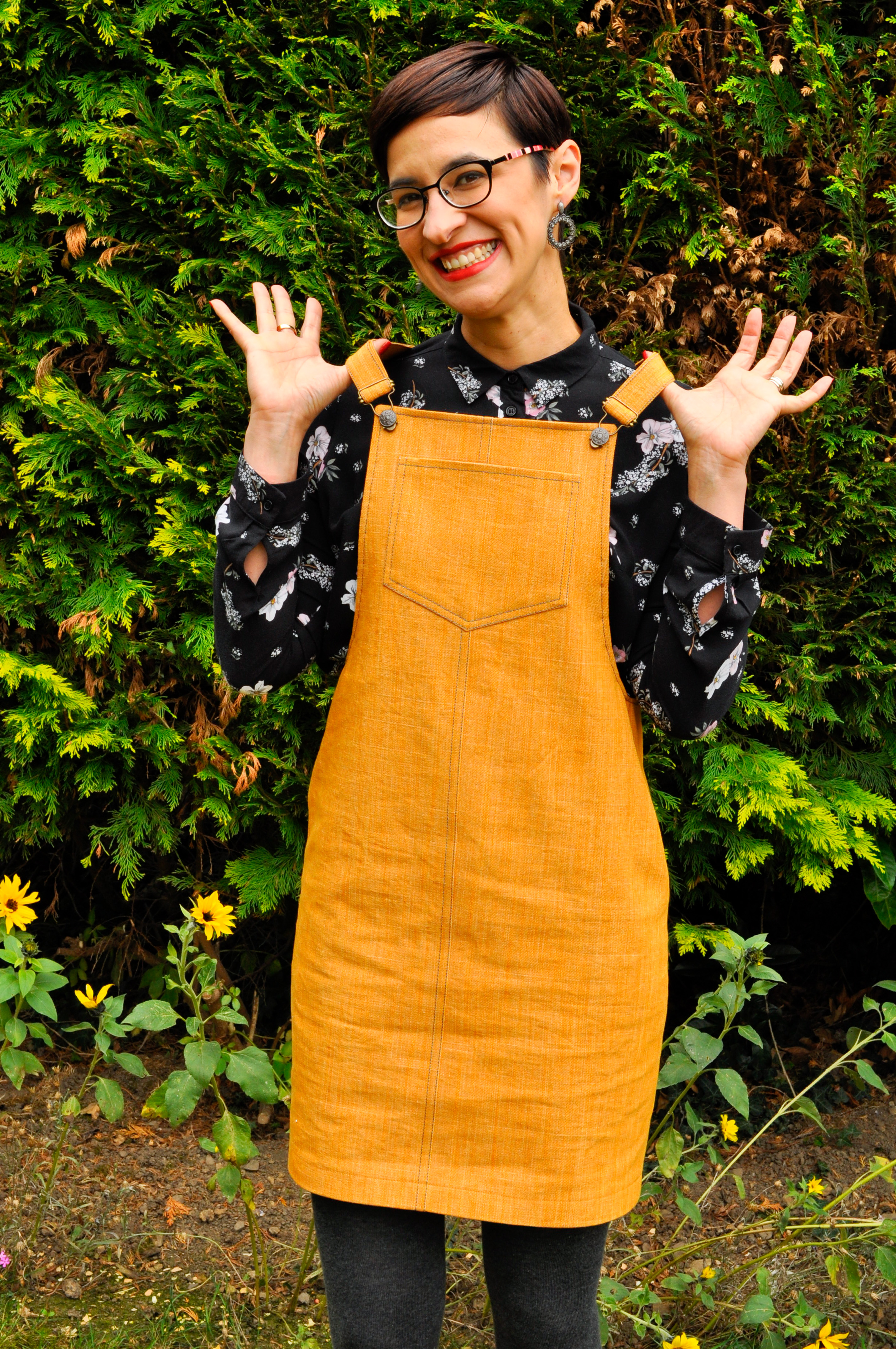 Cleo Dungarees by Tilly and the Buttons