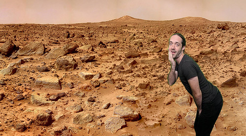 Meow on the surface of Mars