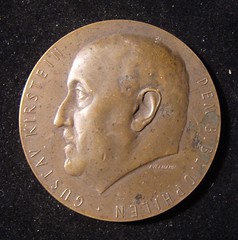 1929 Gustav Kirstein Medal reverse