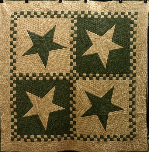 145: Checker-board Stars - Marjorie Miller