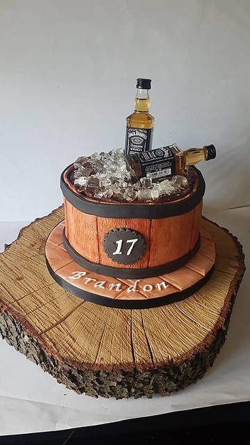 Jack Daniels Cake by Chardy's Cakes