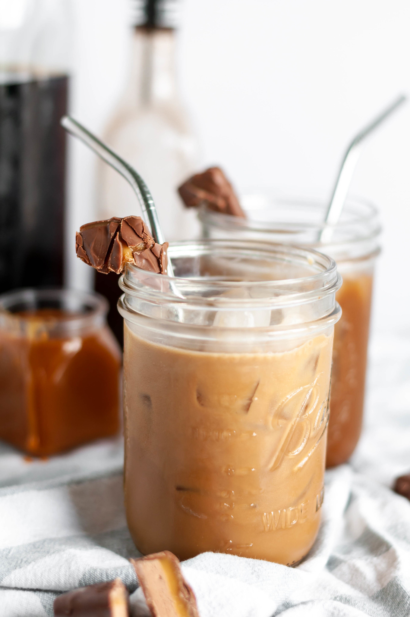 Milky Way Iced Coffee takes all the classic chocolate, caramel and malt flavors of the candy bar and turns it into the perfect way to start your morning.