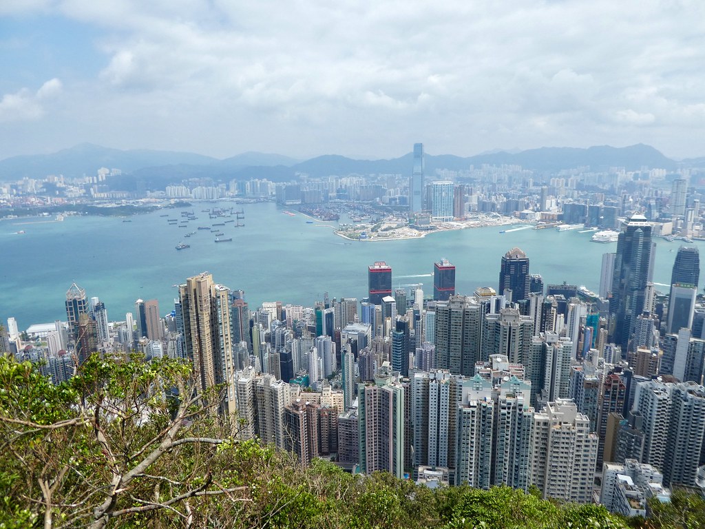The Peak, Hong Kong views of Kennedy Town 