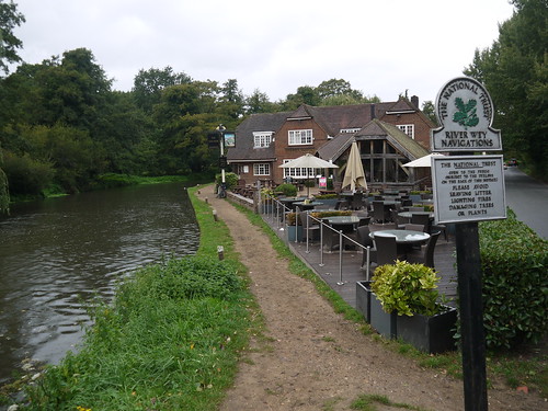 The Anchor at Pyrford Lock