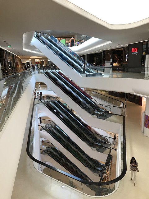 Central Embassy Mall escalators