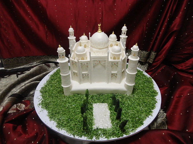 Taj Mahal cake making || Taj Mahal cake design || Homemade Cake ||  Miniature cake - YouTube