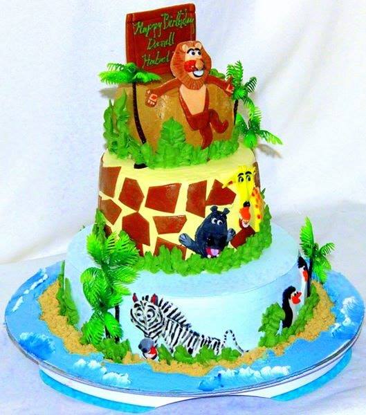 Safari Theme Cake by Dane's Tastee Treat Home made Cakes