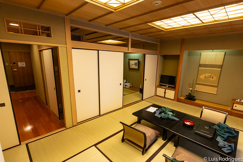 Habitación en Funaya, un ryokan de Dogo Onsen