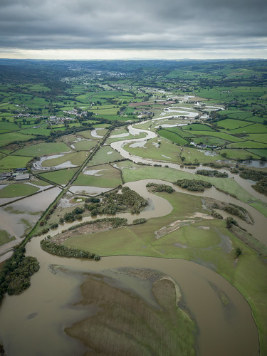 southwales wales towyvalley towy river flood flooding water carmarthenshire dronephotography drone djimavicpro dji aerialphotography aerialview