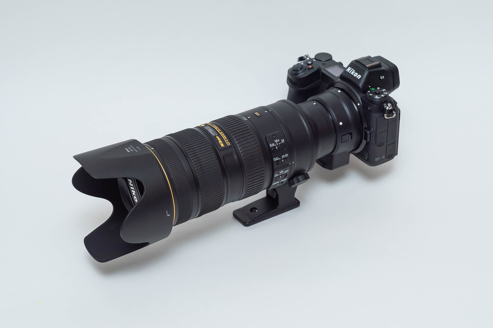 Nikon Z7 + FTZ + AF-S NIKKOR 70-200mm f/2.8G ED VR II