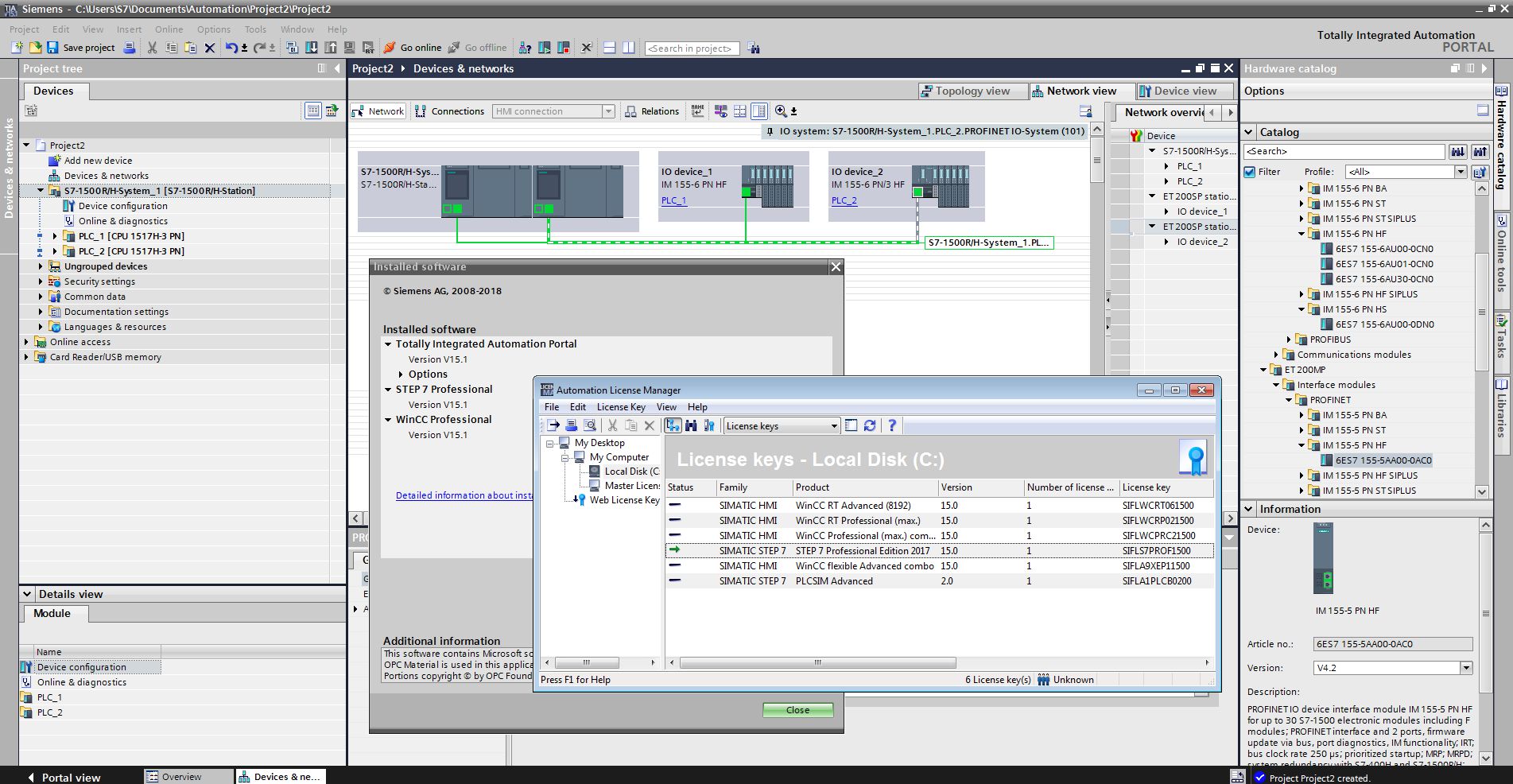 Working with Siemens Simatic TIA Portal v15.1 full license