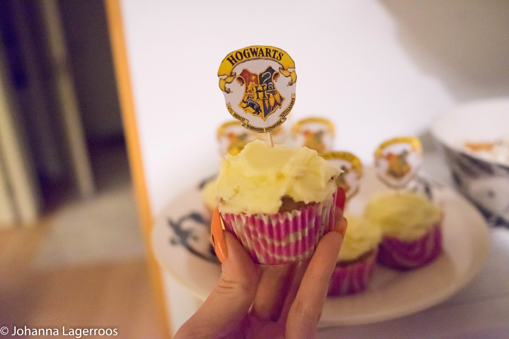 hogwarts cupcake