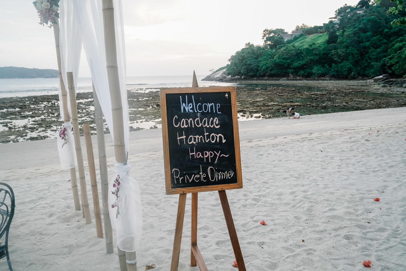 ROMANTIC PRIVATE CANDLE-LIT BEACH CABANA