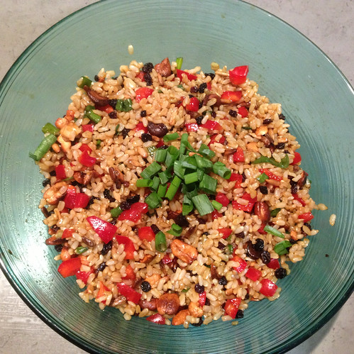 brown rice salad is a recipe I'm always asked for
