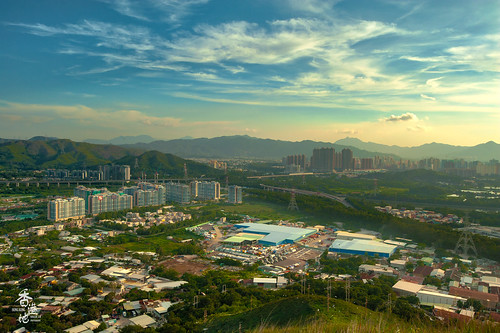 雞公嶺 元朗 粉嶺 風景 日落 山系 香港 nikon landscape citycape skyview sunset sunlight yuenlong hongkong